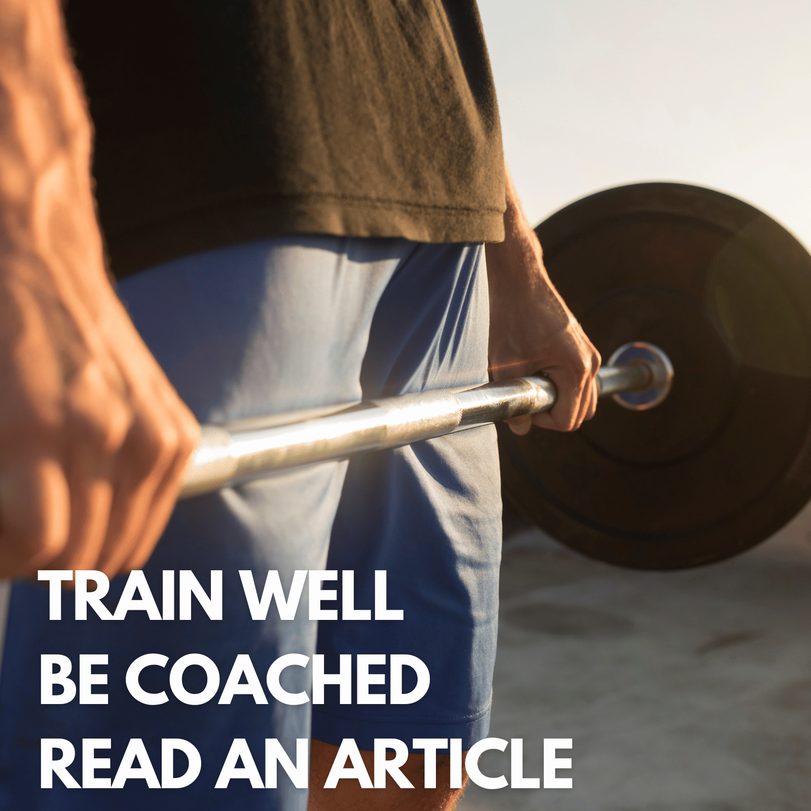 Train well, be coached, read an article. Strength by Fitness.