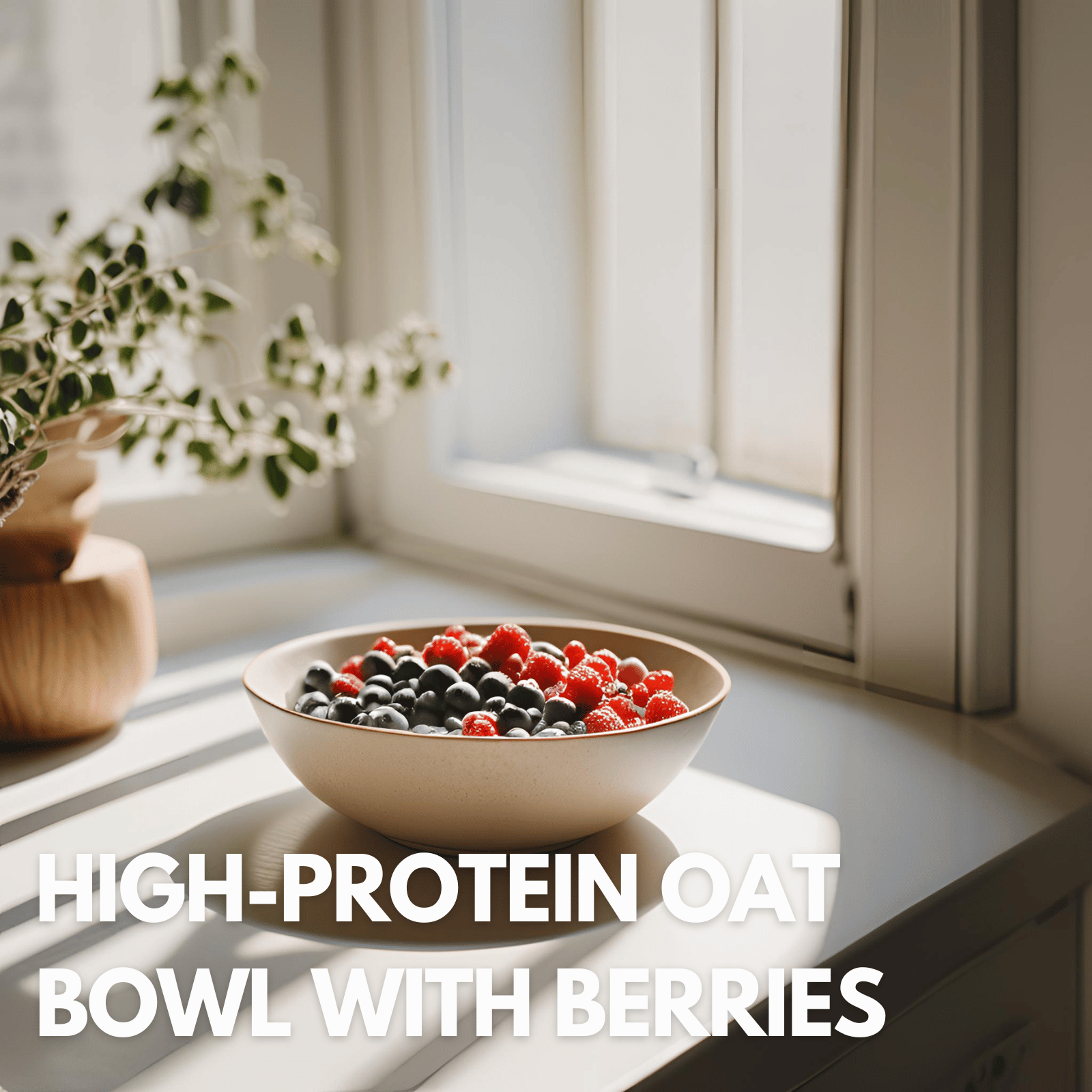 High-Protein Oat Bowl Meal. Strength By Fitness