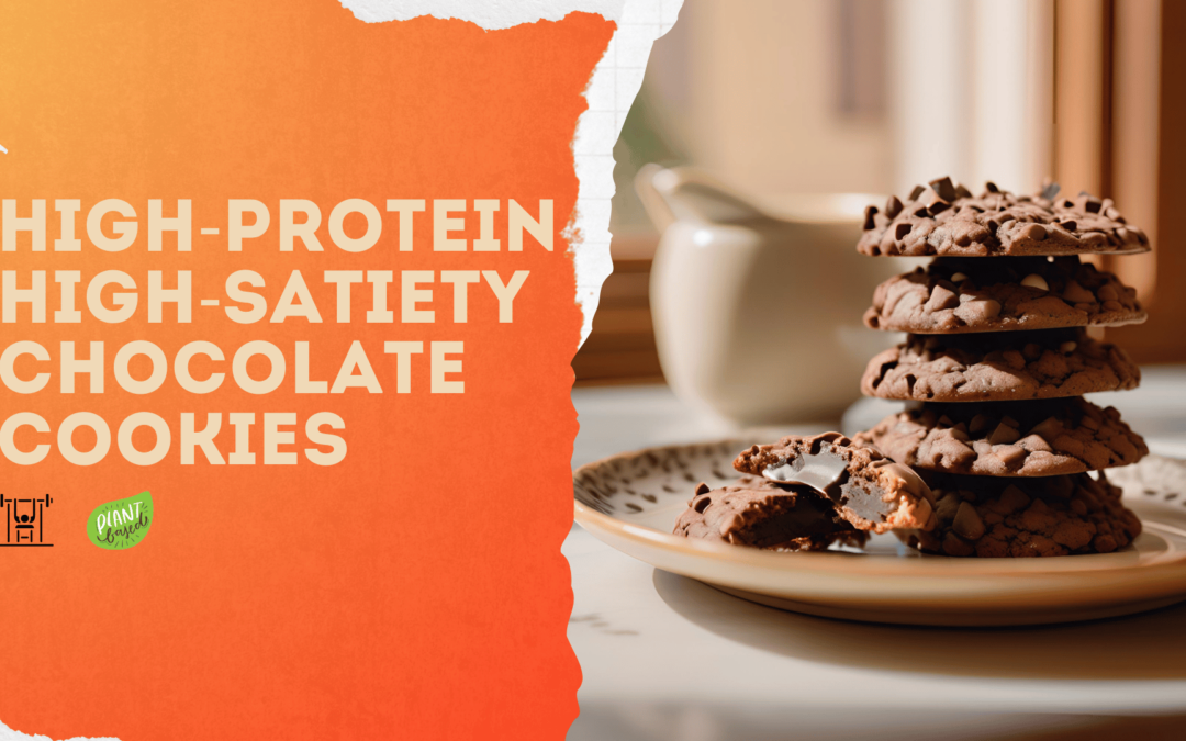 Plant-based High-Protein, High-Satiety Chocolate Cookies