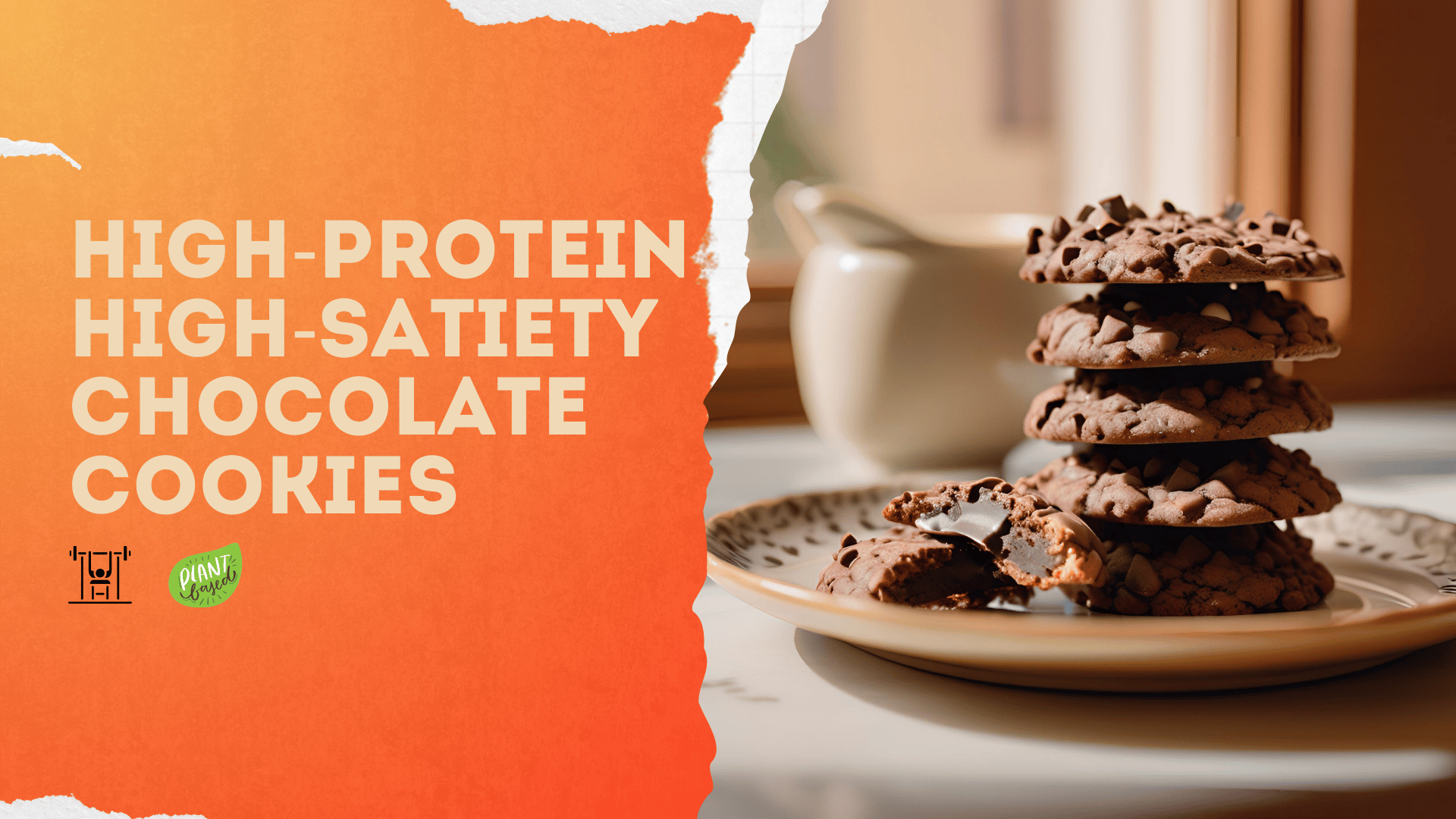 Crunchy Protein Packed Chocolate cookies from Strength By Fitness.