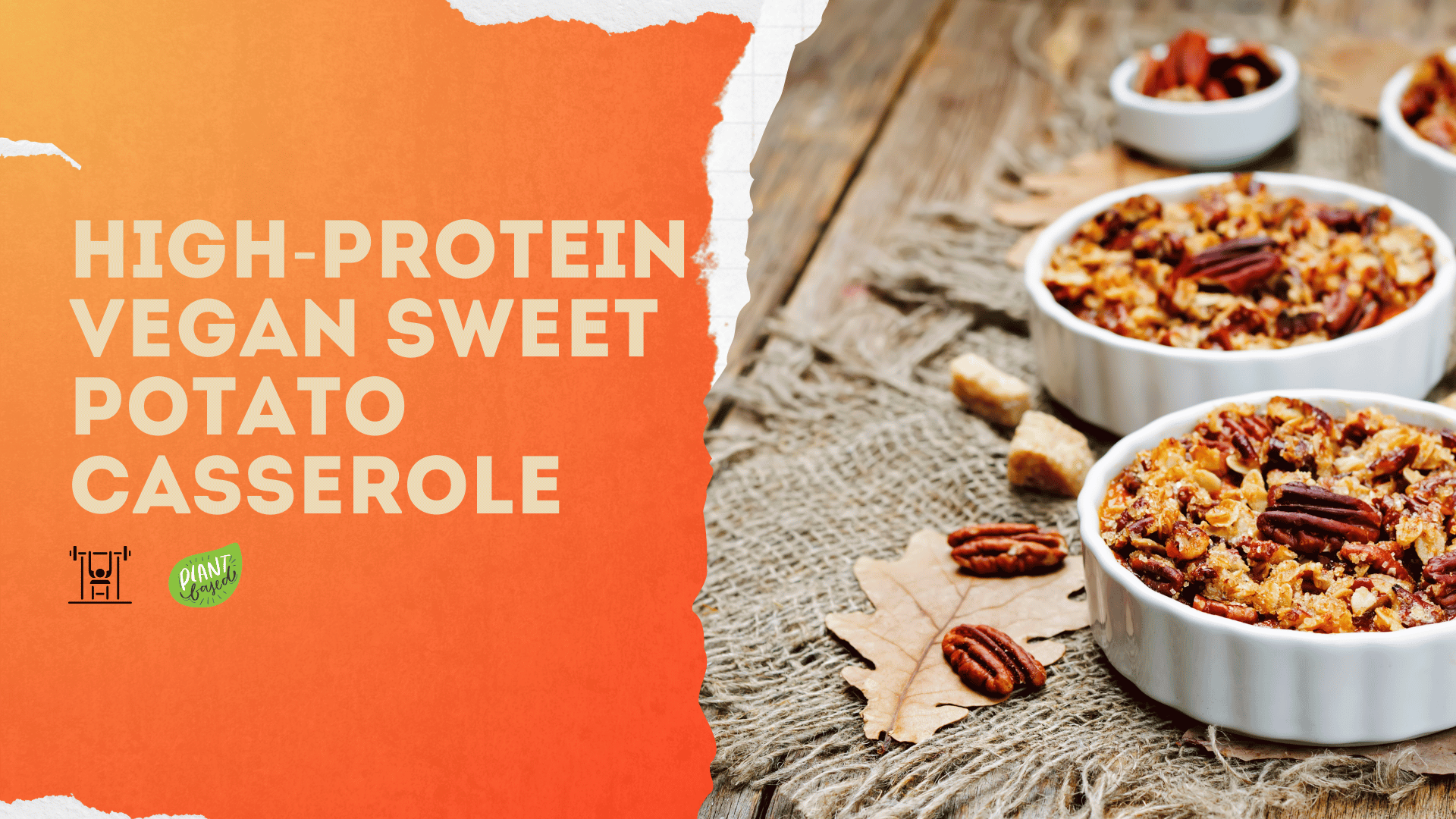 Vegan Sweet Potato Casserole from Strength By Fitness