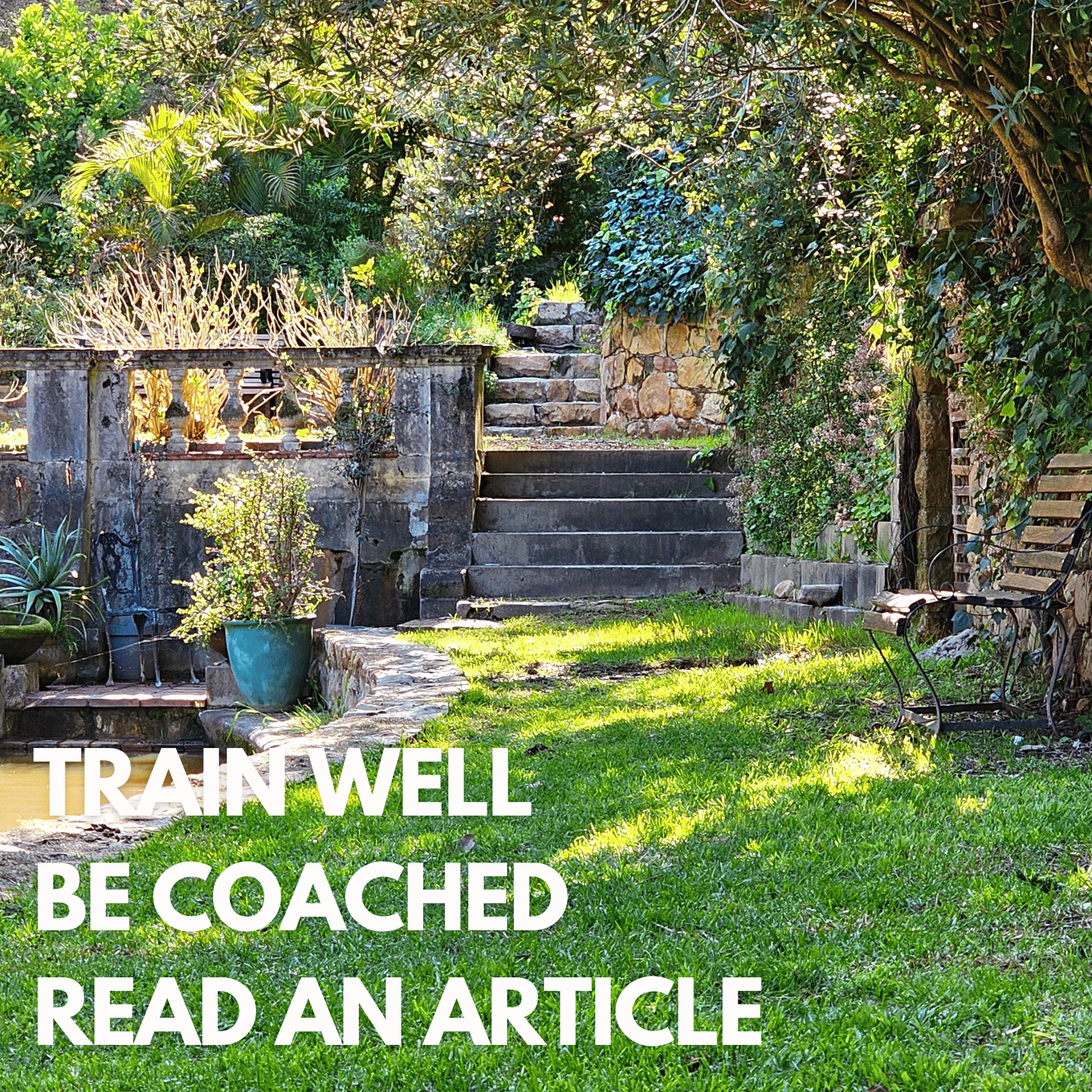 Train well, be coached, read an article. Strength By Fitness