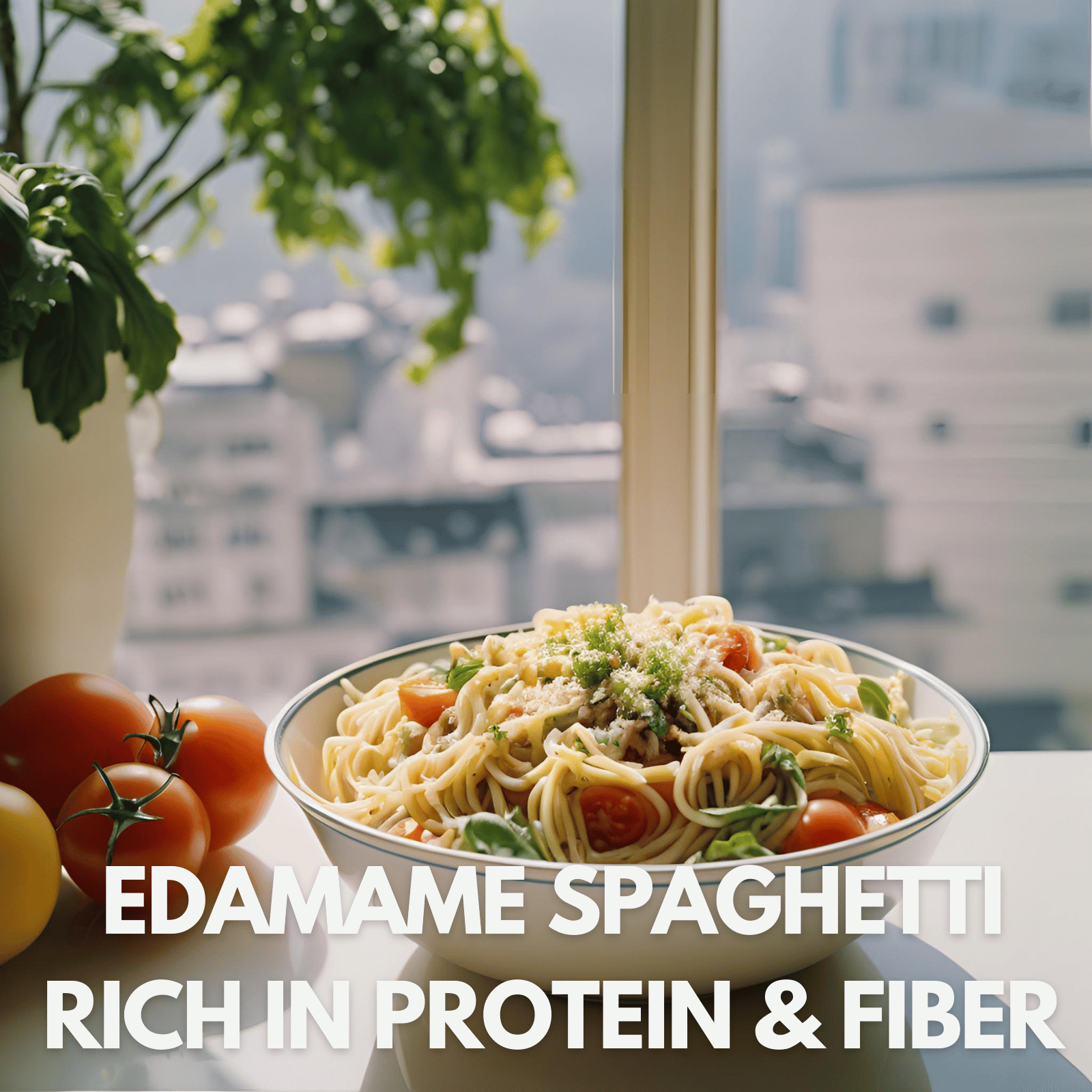 Edamame Spaghetti Salad, Strength By Fitness