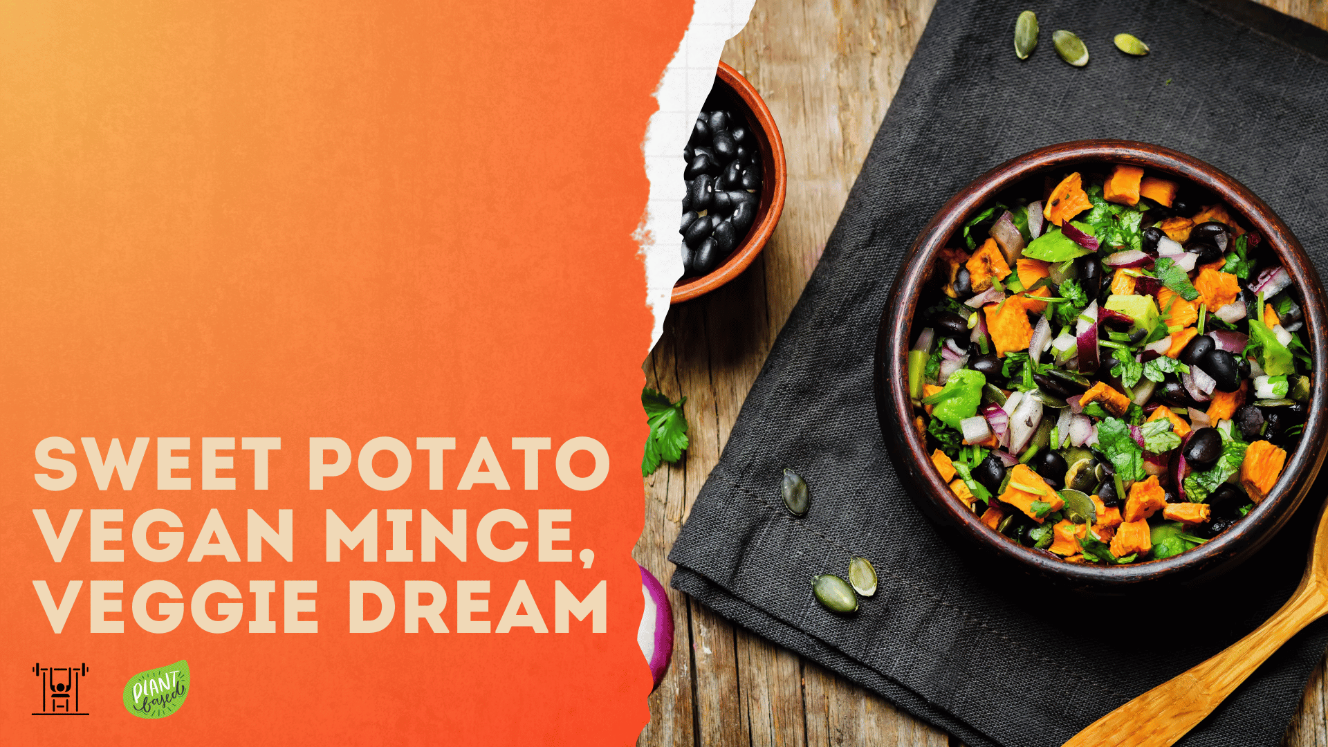 A high-protein, sweet potato, vegan mince and veggie dream that is loaded with spc, nutrients, and protein. Recipe from Strength By Fitness.