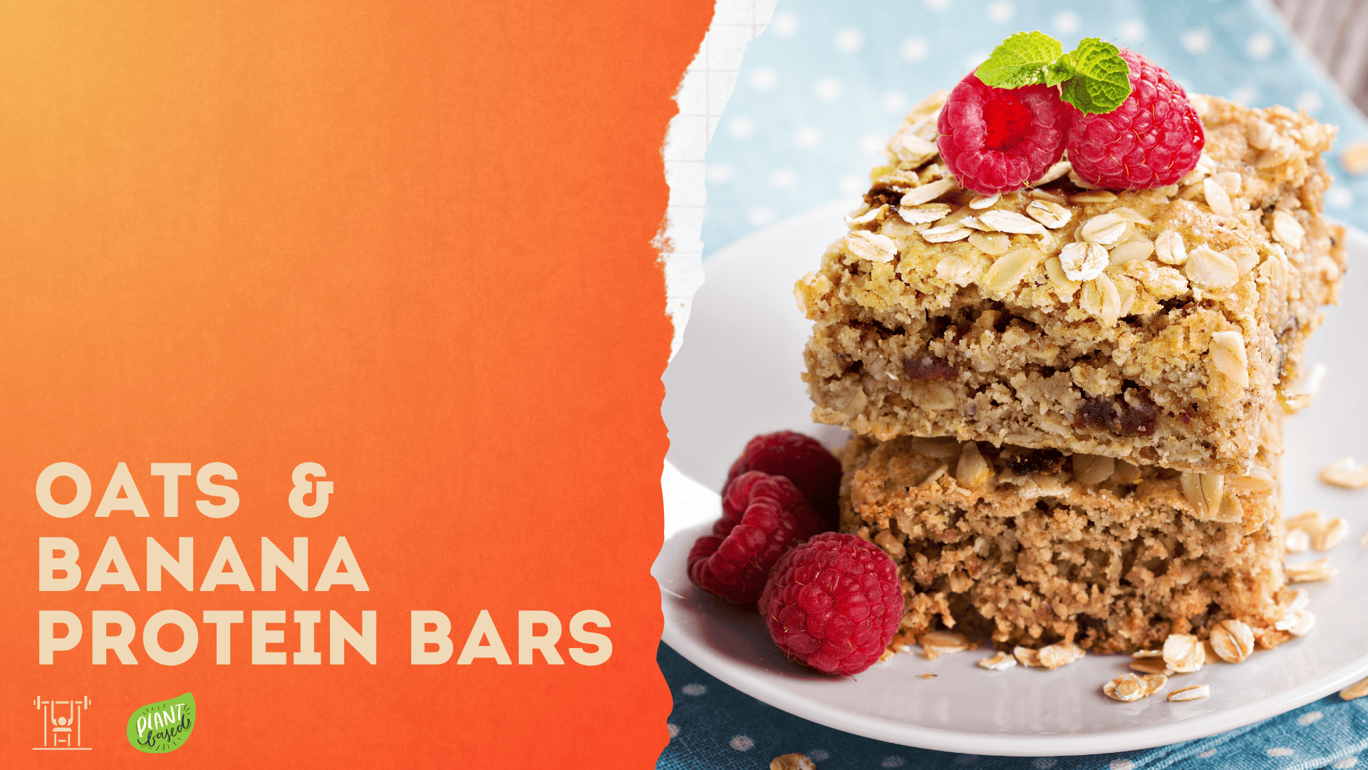 A high powered, oats & banana protein bar from Strength By Fitness that's home made, easy to make, and loaded with great micronutrients, protein, fiber, healthy fats, and quality carbs, High-protein, higher-SPC.