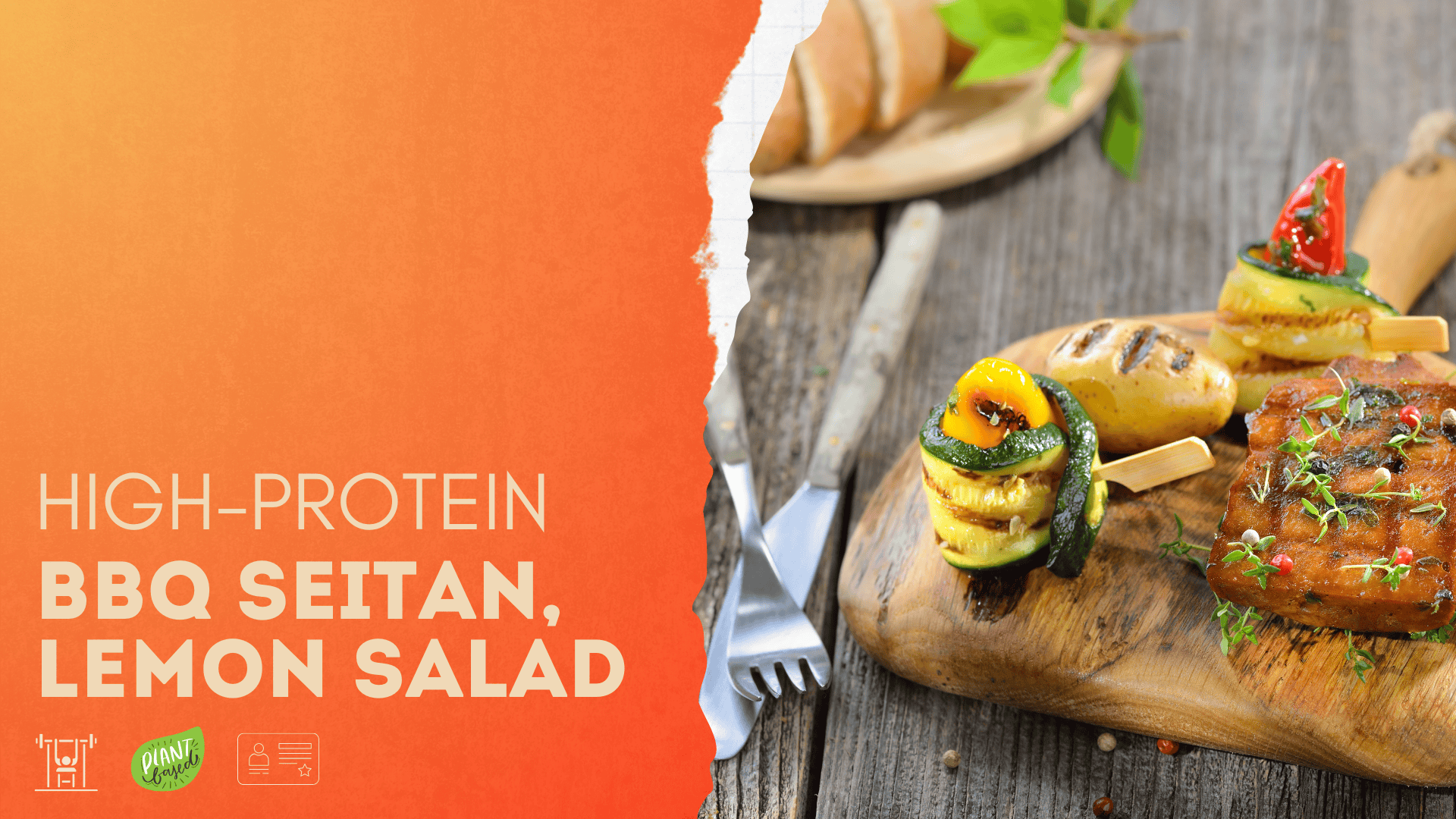 New and better recipe from Strength By Fitness. High protein, fiber rich nutrients make this member and client exclusive Higher SPC recipe from Strength By Fitness a tasty BBQ dream meal. Our Seitan lemon salad is a big healthy food winner with a hard to beat SPC range of 81 to 100. In fact this is the most satiating plant-based meal we have designed so far. In the photo you can see a beautifully served BBQ seitan salad. This recipe is exclusive for our paid readers and coaching clients, sign up for a membership or client subscription to unlock this recipe.