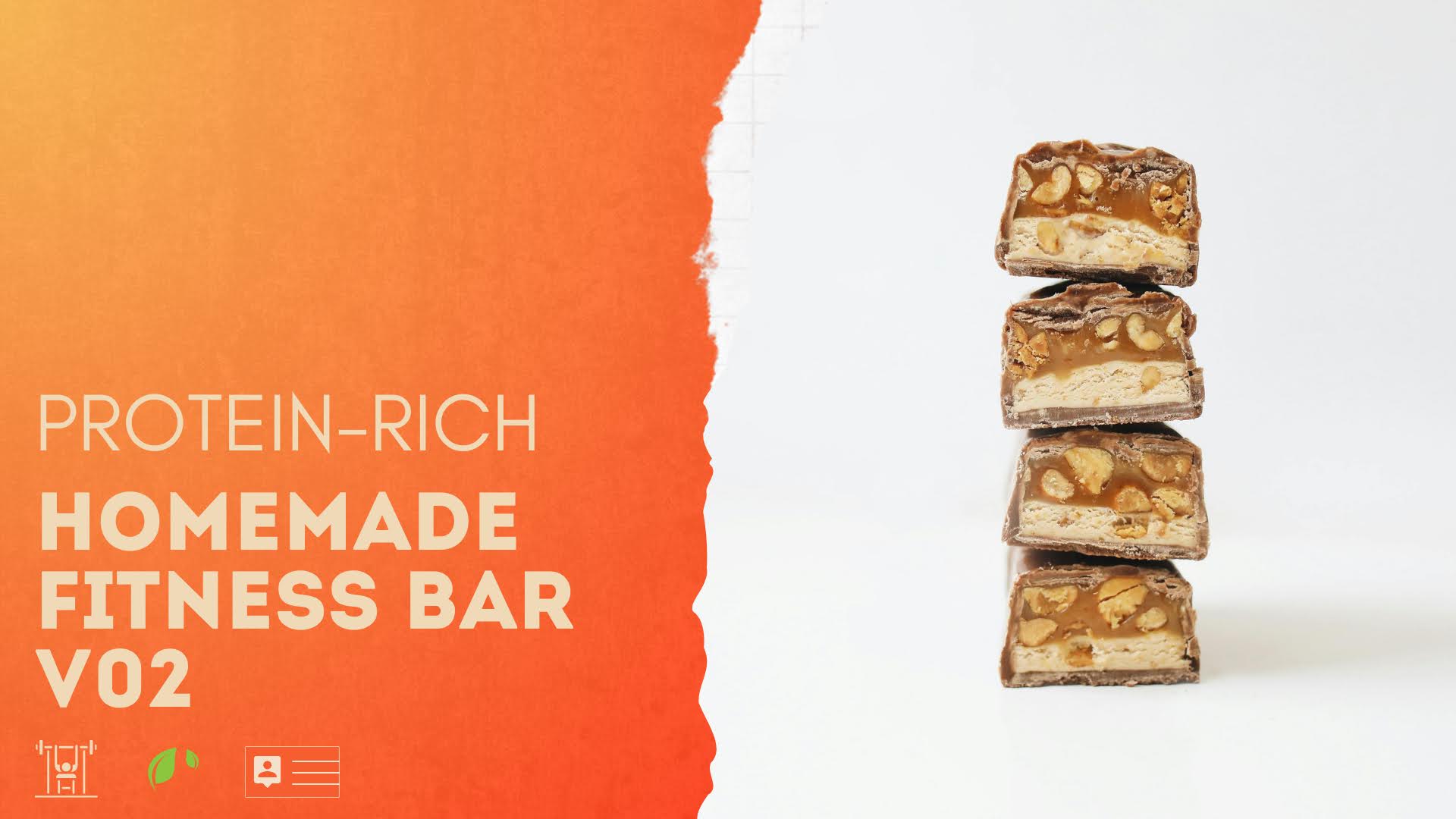 Health and fitness friendly, homemade snickers, date protein bar from Strength By Fitness. Our homemade protein bar is stuffed full with micronutrients, fiber and protein for every unit of energy, making it super healthy.