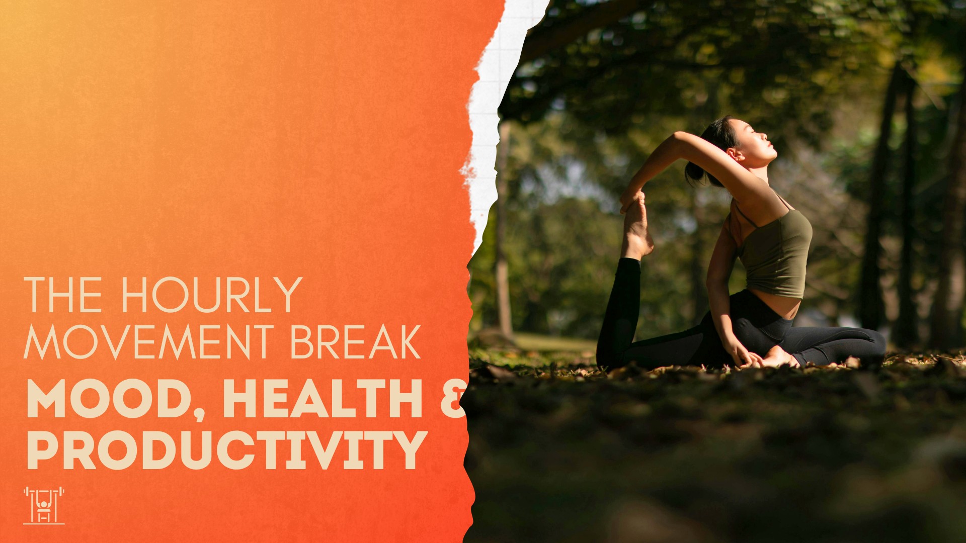The lowkey health, mood, wellness, and productivity boost of a small hourly movement activity. A fact-based article from Strength By Fitness