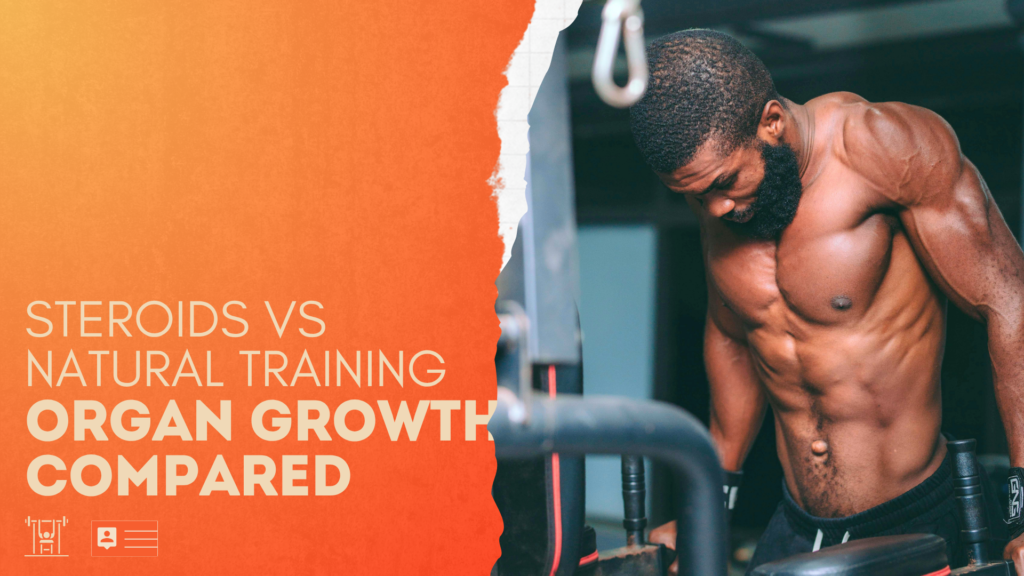 Organ growth: Steroid fuelled strength training versus natural strength training. A fact-based Strength By Fitness article